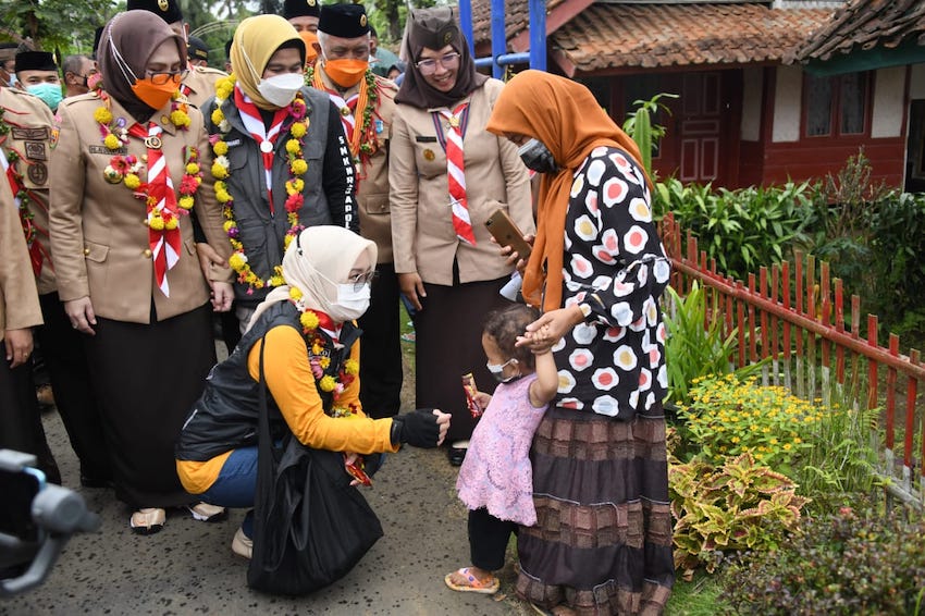 Ketua Kwarda Provinsi Jawa Barat Atalia Praratya Ridwan Kamil. Dok Humas Jabar