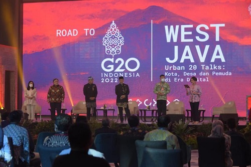 Jabarar sangat antusias dan siap sebagai tuan rumah dari salah satu Outreach Groups Presidensi G20. Apalagi, event berkumpulnya negara-negara maju dunia ini dilakukan setiap 20 tahun sekali. Dok Humas Jabar