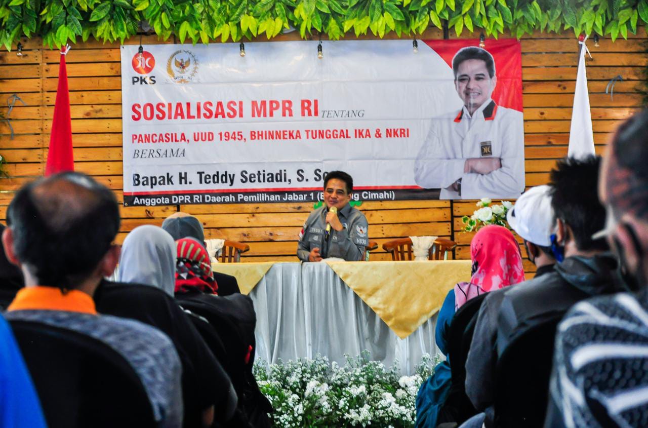 Anggota MPR RI Politisi Partai Keadilan Sejahtera (PKS) Teddy Setiadi 