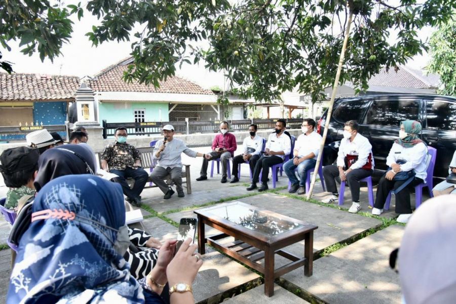 Panitia Khusus (Pansus) II DPRD Provinsi Jawa Barat lakukan kunjungan lapangan ke Desa Bengle, Kecamatan Karawang Timur, Kabupaten Karawang.Ft istimewa