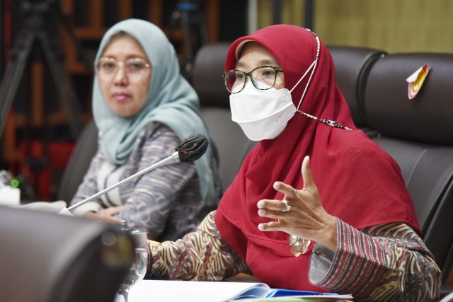 Anggota Komisi IX DPR RI  Fraksi Partai Keadilan Sejahtera (PKS) Dr. Hj. Netty Prasetiyani, Aher.M.Si.