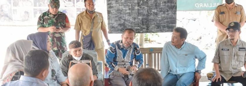 Pimpinan Dan Anggota Komisi IV DPRD Jabar Kunker ke Kabupaten Indramayu dalam rangka monitoring tahun anggaran 2022 pada UPTD PSDA wilayah Cimanuk Cisanggarung . ft istimewa