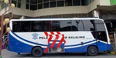 Bus Pelayanan SIM keliling. ft ist