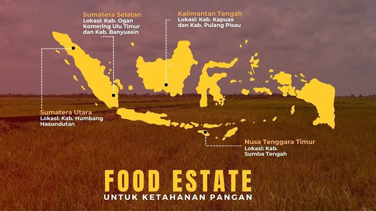 Hasto Kristiyanto bahwa Kebijakan Food Estate telah menimbulkan kejahatan lingkungan.ft ist.