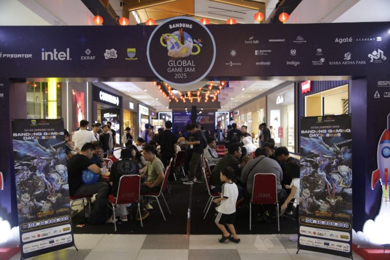 Pemkot Bandung saat menggelar Bandung Gaming Days 2025 di Summarecon Mall Bandung, 24-26 Januari 2025.