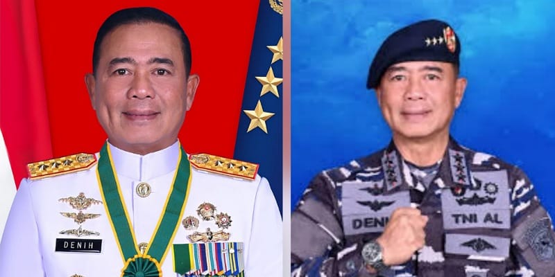 Panglima Komando Armada Republik Indonesia (Pangkoarmada RI), Laksamana Madya TNI Denih Hendrata, S.E., M.M., CHRMP.