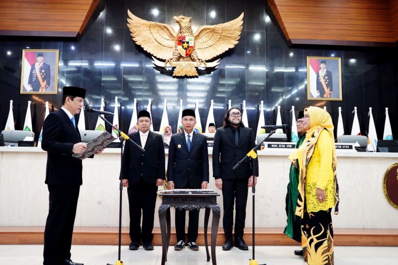  Wakil Ketua DPRD Provinsi Jawa Barat MQ Iswara di Kota Bandung, Kamis (6/2/2025).