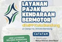 Layanan Pajak MPP Kota Bandung Jl. Cianjur No. 34 Bandung.