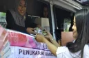 Bus Keliling Penukaran Uang Bank Indonesia (BI) Ft Ist.