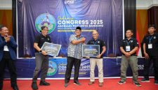 Wali Kota Bandung, Muhammad Farhan saat mengadiri pada kegiatan Ordinary Congress PSSI Kota Bandung 2025, di Grand Pasundan, Minggu (23/3/2025).