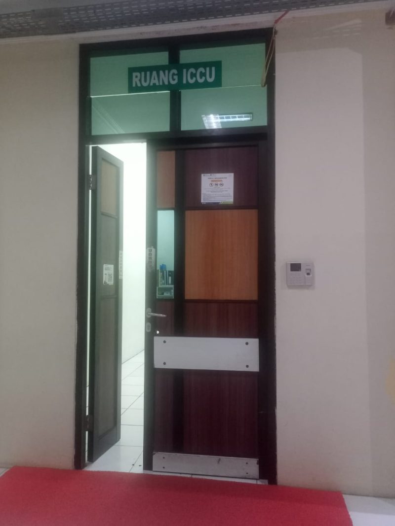 Ruang ICCU Rumah Sakit Muhammad ZYN Sampang .