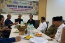 SMSI Bogor Raya saat menggelar acara buka puasa bersama (bukber) dengan anggota serta jajaran pemerintah Kota dan Kabupaten Bogor. bertempat di Rumah Makan Mang Kabayan Cibinong pada Jumat (14/3/2025). 