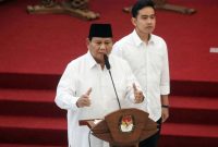 Presiden Prabowo Subianto dan Wakil Presiden Gibran Rakabuming Raka.