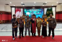 Usai pengambilan sumpah jabatan dan pelantikan Ketua Pengadilan Negeri (PN) Jakarta Timur Kelas 1A Khusus, Iwan Anggoro Warsita, S.H., M.Hum.,  Jumat (24/10/2025).