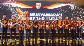 MPN Pemuda Pancasila (PP) saat menggelar Musyawarah Besar (Mubes) XI di Hotel Sultan, Jakarta, pada 26–28 Oktober 2025.