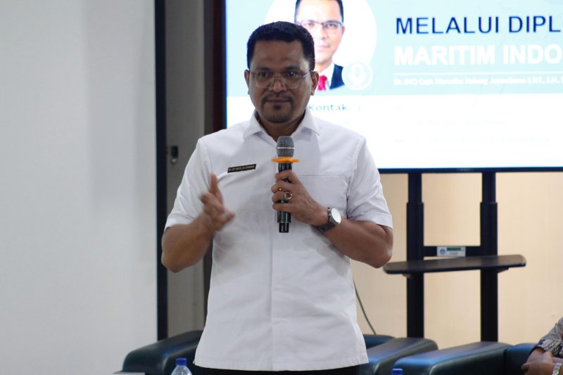 Pengamat maritim dari IKAL Strategic Center (ISC), DR. Capt. Marcellus Hakeng Jayawibawa, S.SiT., S.H., M.H., M.Mar.